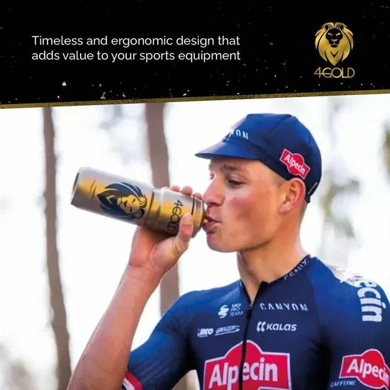 Aanbiedingen π₯ 4Gold Bidon/Bottle, Lekvrije Sport Waterfles, BPA-vrij, Sport Accessoires, Goud, 800ml π 5 Aanbiedingen π₯ 4Gold Bidon/Bottle, Lekvrije Sport Waterfles, BPA-vrij, Sport Accessoires, Goud, 800ml π - Afbeelding 5