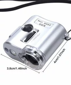 Flash-uitverkoop 🥰 DrPhone 60X Multi-functionele Microscoop Vergrootglas Met UV & Led Licht ✨ -Kamperen-outdoor Verkoopwinkel 550x550 577
