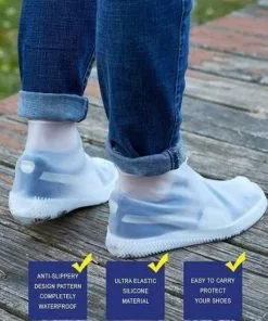 Kopen ❤️ Doodadeals® | Overschoenen Waterdicht | Siliconen Overschoenen | Overschoenen Zwembad | Schoenovertrek Herbruikbaar | Schoenbeschermers | Schoenhoesjes | Wit | Maat S 29-34 🎉