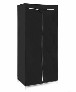 Flash-uitverkoop 🤩 Songmics Smalle Opvouwbare Garderobekast - Camping Kleding Legplank Kast Stof Stoffen Hangkast Legkast ⭐ -Kamperen-outdoor Verkoopwinkel 550x550 616