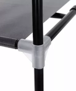 Flash-uitverkoop 🤩 Songmics Smalle Opvouwbare Garderobekast - Camping Kleding Legplank Kast Stof Stoffen Hangkast Legkast ⭐ -Kamperen-outdoor Verkoopwinkel 550x550 618