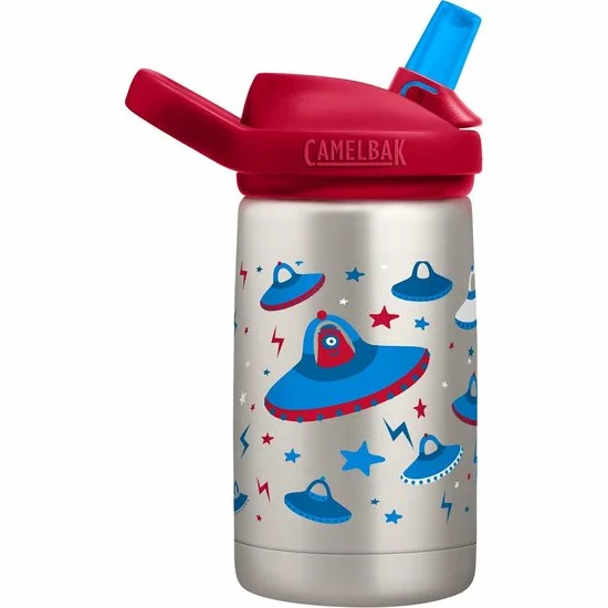 Beste Pirce π CamelBak Eddy+ Kids SST Vacuum Insulated - Isolatie Drinkfles - 350 Ml - Metaal (UFO's) π 5 Beste Pirce π CamelBak Eddy+ Kids SST Vacuum Insulated - Isolatie Drinkfles - 350 Ml - Metaal (UFO's) π - Afbeelding 5