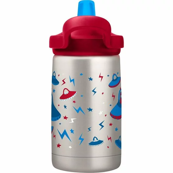 Beste Pirce π CamelBak Eddy+ Kids SST Vacuum Insulated - Isolatie Drinkfles - 350 Ml - Metaal (UFO's) π 6 Beste Pirce π CamelBak Eddy+ Kids SST Vacuum Insulated - Isolatie Drinkfles - 350 Ml - Metaal (UFO's) π - Afbeelding 6