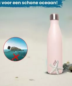 Coupon 🤩 Waterfles Met Rietje Tuit Drinkfles Theefles Volwassenen Drinktuit Sportfles 500ml Duurzaam Cadeau - VANN Thermosfles - Beige 🔥 -Kamperen-outdoor Verkoopwinkel 550x550 682