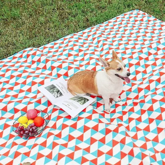 Groothandel 𧨠Sens Design XXL Waterdicht Picknickkleed – 200x200 Cm – Buitenkleed Oranje β 4 Groothandel 𧨠Sens Design XXL Waterdicht Picknickkleed – 200x200 Cm – Buitenkleed Oranje β - Afbeelding 4