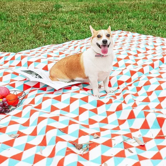 Groothandel 𧨠Sens Design XXL Waterdicht Picknickkleed – 200x200 Cm – Buitenkleed Oranje β 6 Groothandel 𧨠Sens Design XXL Waterdicht Picknickkleed – 200x200 Cm – Buitenkleed Oranje β - Afbeelding 6