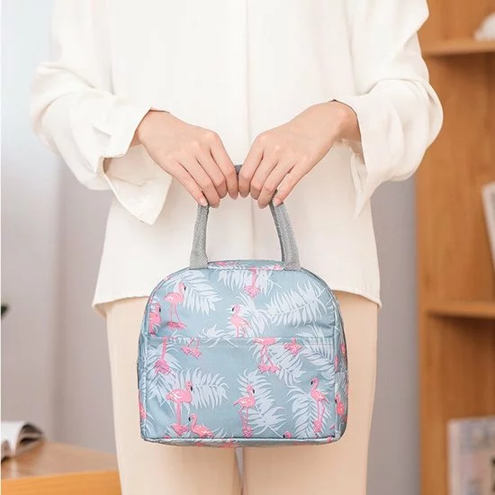 Beste Pirce π₯ Marishop Koeltas - Lunchtas - Volwassenen En Kinderen - Compact & Handig: Zomer - Picknick -School - Lunch - Werk - Grijs Flamingo π 3 Beste Pirce π₯ Marishop Koeltas - Lunchtas - Volwassenen En Kinderen - Compact & Handig: Zomer - Picknick -School - Lunch - Werk - Grijs Flamingo π - Afbeelding 3