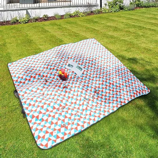Groothandel 𧨠Sens Design XXL Waterdicht Picknickkleed – 200x200 Cm – Buitenkleed Oranje β 7 Groothandel 𧨠Sens Design XXL Waterdicht Picknickkleed – 200x200 Cm – Buitenkleed Oranje β - Afbeelding 7