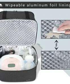 Top 10 ⭐ Luxja Melkpomp Opbergtas Voor Werkende Moeders, Tas Voor Melktransport Biedt Ruimte Voor Melkpompen En Koeltas (goed Geschikt Voor Spectra Melkpomp En Medela Koeltas), Zwart 🔥 -Kamperen-outdoor Verkoopwinkel 550x550 74
