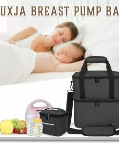 Top 10 ⭐ Luxja Melkpomp Opbergtas Voor Werkende Moeders, Tas Voor Melktransport Biedt Ruimte Voor Melkpompen En Koeltas (goed Geschikt Voor Spectra Melkpomp En Medela Koeltas), Zwart 🔥 -Kamperen-outdoor Verkoopwinkel 550x550 75