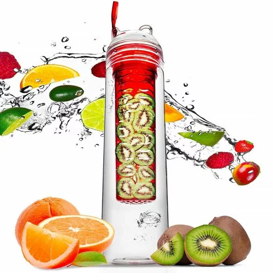 Aanbiedingen π #DoYourFitness - Fruitwater Fles - »FruitBottle« - Fruit Infuser Voor Fruitpunches / Groente Spritzers - 800ml - Rood π 3 Aanbiedingen π #DoYourFitness - Fruitwater Fles - »FruitBottle« - Fruit Infuser Voor Fruitpunches / Groente Spritzers - 800ml - Rood π - Afbeelding 3