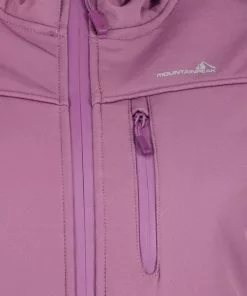 Beste Verkoop 😉 Mountain Peak Dames Softshell Jas - Paars - Maat M - Winddicht - Ademend Materiaal 🔔 -Kamperen-outdoor Verkoopwinkel 550x550 802