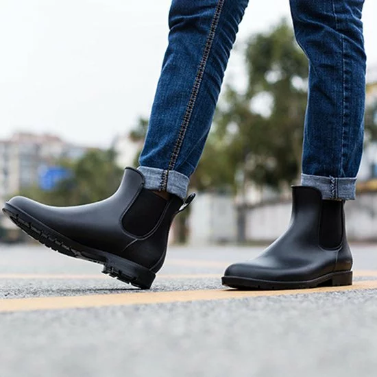 Goedkoop β€οΈ Geweo Regenlaarzen - Wellington Chelsea Laarzen - Kerstmis - Kerstfeest - π Christmas Gift - Middelhoge Schoen - Kort π₯Ύ Boots - Waterdichte - Dames - Zwart - Maat 36 π 10 Goedkoop β€οΈ Geweo Regenlaarzen - Wellington Chelsea Laarzen - Kerstmis - Kerstfeest - π Christmas Gift - Middelhoge Schoen - Kort π₯Ύ Boots - Waterdichte - Dames - Zwart - Maat 36 π - Afbeelding 10