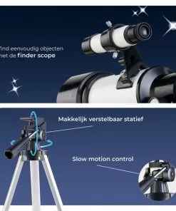 Beste Verkoop 💯 AYOO® Telescoop - Sterrenkijker - 120X Zoom - Volledige Set - Smartphone Houder - Verstelbaar Statief - Draagtas - 70/400mm 🔔 -Kamperen-outdoor Verkoopwinkel 550x550 84
