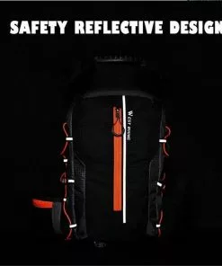 Uitgang 😉 West Biking Ultralichte Drinkrugzak | Lichte Hydro Rugzak | Outdoor Sporten Hardlopen Klimmen Pouch Fietsen Wandelen | Waterafstotende Fiets Rugzak – 10 L Zwart/Oranje ⭐ -Kamperen-outdoor Verkoopwinkel 550x551 15