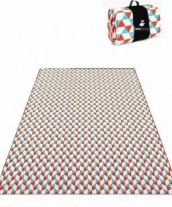Groothandel 🧨 Sens Design XXL Waterdicht Picknickkleed – 200x200 Cm – Buitenkleed Oranje ⌛