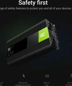 Beste Pirce 🥰 GREEN CELL 6000W (Bruikbaar Vermogen Continu 3000W) DC 12V Naar 2x AC 230V Met USB Stroom Inverter Converter ✨ -Kamperen-outdoor Verkoopwinkel 550x552 5