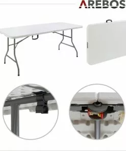 Flash-uitverkoop 🎉 AREBOS Biertent Set Partytent Set Biertafel Set Opvouwbare Campingtafel ⌛ -Kamperen-outdoor Verkoopwinkel 550x555 12