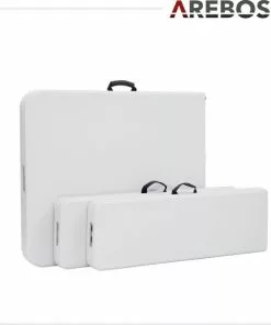 Flash-uitverkoop 🎉 AREBOS Biertent Set Partytent Set Biertafel Set Opvouwbare Campingtafel ⌛ -Kamperen-outdoor Verkoopwinkel 550x555 14