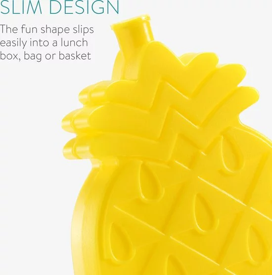 Nieuw β Navaris Mini Koelelementen - 5x Koelelement Voor Broodtrommel En Koelbox - Kleine Herbruikbare Koelblokken - Cool Packs Voor Kinderen - Ananas π― 2 Nieuw β Navaris Mini Koelelementen - 5x Koelelement Voor Broodtrommel En Koelbox - Kleine Herbruikbare Koelblokken - Cool Packs Voor Kinderen - Ananas π― - Afbeelding 2