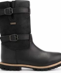 Top 10 😍 Travelin' Sweden Heren Outdoorlaarzen - Waterdicht En Ademend - Wol Gevoerde Wandellaars - Zwart Leer - Maat 40 🎁