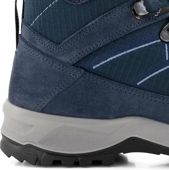 Korting ⭐ Travelin' Svendborg - Hoge Dames Wandelschoenen - Waterdicht En Ademend - Blauw Leer - Maat 38 ✔️ 6 Korting ⭐ Travelin' Svendborg - Hoge Dames Wandelschoenen - Waterdicht En Ademend - Blauw Leer - Maat 38 ✔️ - Afbeelding 6