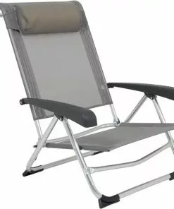 Promo ⌛ Redwood Tule - Strandstoel Opvouwbaar - Grijs 🌟