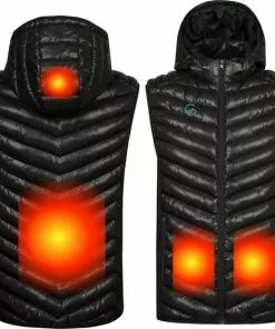 Goedkoop ⌛ Gløde GLØDE Elektrische Verwarmde Kleding Bodywarmer Heren Vest Met Accu ⭐ 25 Goedkoop ⌛ Gløde GLØDE Elektrische Verwarmde Kleding Bodywarmer Heren Vest Met Accu ⭐ -Kamperen-outdoor Verkoopwinkel 550x558 3