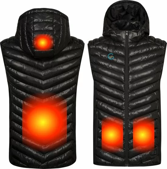 Goedkoop ⌛ Gløde GLØDE Elektrische Verwarmde Kleding Bodywarmer Heren Vest Met Accu ⭐ 13 Goedkoop ⌛ Gløde GLØDE Elektrische Verwarmde Kleding Bodywarmer Heren Vest Met Accu ⭐ - Afbeelding 13