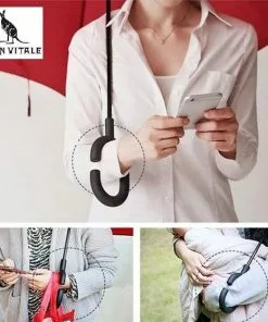 Nieuw ⌛ San Vitale® - Unieke Reversible Windproof Paraplu - Krant Wit 💯 -Kamperen-outdoor Verkoopwinkel 550x558 5