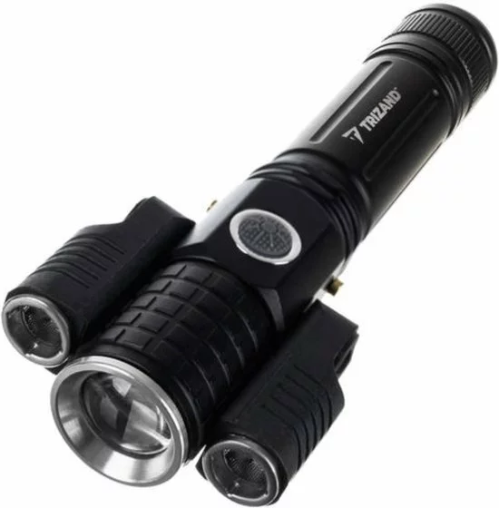 Nieuw π₯° Trizand Tactische Zaklamp - Oplaadbaar – Inclusief Batterij – 300 Lumen – Opbergkit – 4 Modes π 5 Nieuw π₯° Trizand Tactische Zaklamp - Oplaadbaar – Inclusief Batterij – 300 Lumen – Opbergkit – 4 Modes π - Afbeelding 5
