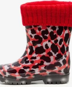 Promo 😍 Mountain Peak Gevoerde Regenlaarzen Met Lichtjes - Roze - Maat 31 ✨ -Kamperen-outdoor Verkoopwinkel 550x562 3