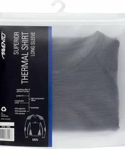 Beste Pirce 🎁 Avento Thermoshirt Superior - Mannen - Zwart/Donkerblauw - Maat S ✔️ -Kamperen-outdoor Verkoopwinkel 550x564