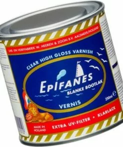 Promo 💯 Epifanes Blanke Lak - Bootlak - Vernis - Extra UV-Filter - 250 Ml 🌟