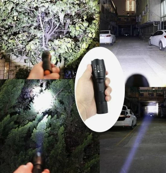 Goedkoopste π LED Tactical Flashlight, BINWO Super Bright High Lumen XML T6 LED Flashlights Portable Outdoor Water Resistant Torch Light Zoomable Flashlight With 5 Light Modes, 2 Pack π 7 Goedkoopste π LED Tactical Flashlight, BINWO Super Bright High Lumen XML T6 LED Flashlights Portable Outdoor Water Resistant Torch Light Zoomable Flashlight With 5 Light Modes, 2 Pack π - Afbeelding 7
