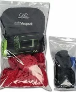 Hete verkoop ✔️ Highlander Self Sealing Opbergzakken Waterdicht - Transparant ✔️ -Kamperen-outdoor Verkoopwinkel 550x572 5