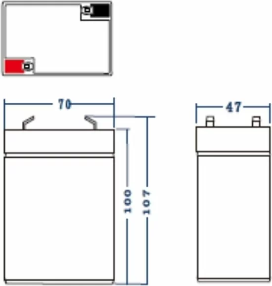 Kopen ⭐ GREEN CELL AGM Batterij 6V 4Ah. ✔️ 6 Kopen ⭐ GREEN CELL AGM Batterij 6V 4Ah. ✔️ - Afbeelding 6