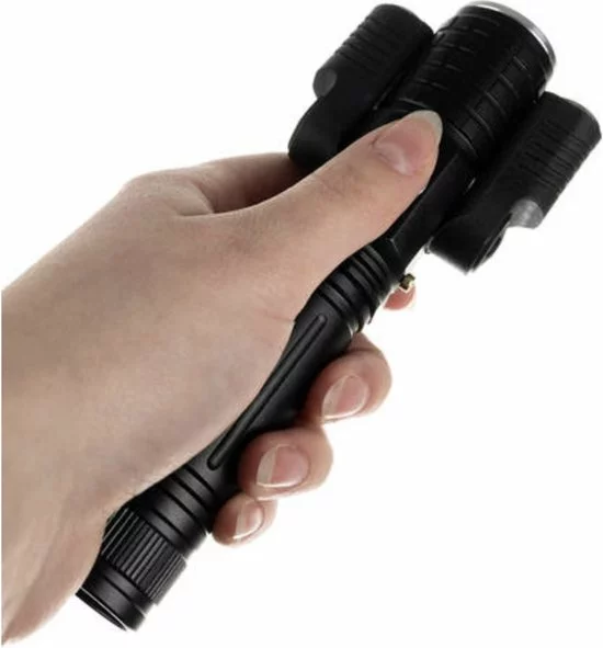 Nieuw π₯° Trizand Tactische Zaklamp - Oplaadbaar – Inclusief Batterij – 300 Lumen – Opbergkit – 4 Modes π 3 Nieuw π₯° Trizand Tactische Zaklamp - Oplaadbaar – Inclusief Batterij – 300 Lumen – Opbergkit – 4 Modes π - Afbeelding 3