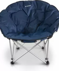 Groothandel 🌟 Navaris Klapstoel Met Draagtas - Campingstoel - Draagbare Stoel Voor Kamperen, Festivals En Vissen - Strandstoel - Inklapbaar - Donkerblauw 🌟 -Kamperen-outdoor Verkoopwinkel 550x594 1