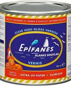 Hete verkoop ❤️ Epifanes Blanke Lak - Bootlak - Vernis - Extra UV-Filter - 500 Ml 👍