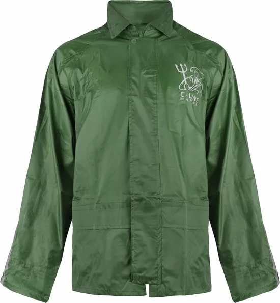 Coupon π C-Line Regenpak Met Capuchon - Groen - Reflecterend - Nieuw Model - Kinder Maat 146/152 π 11 Coupon π C-Line Regenpak Met Capuchon - Groen - Reflecterend - Nieuw Model - Kinder Maat 146/152 π - Afbeelding 11