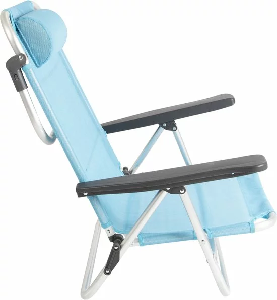 Groothandel π Bo-Camp Beach Chair - Monaco - Aluminium - Blauw β 5 Groothandel π Bo-Camp Beach Chair - Monaco - Aluminium - Blauw β - Afbeelding 5