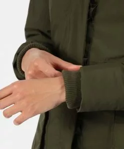 Nieuw 🤩 Regatta, 👩 Womens Yewbank II Waterdichte Dames Winterjas, Khakigroen, Maat 38 🌟 -Kamperen-outdoor Verkoopwinkel 550x597 5