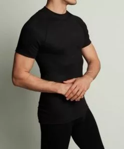 Beste Verkoop 🛒 Ten Cate Heren Thermo 👚 Shirt Korte Mouw - XXL - Zwart 👏 -Kamperen-outdoor Verkoopwinkel 550x598 5