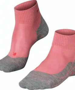 Gloednieuw 🥰 FALKE TK5 Wander Short Wandelsokken Kort Zacht Thermisch Anti-blaar Antizweet Zonder Motief Met Elastische Boord Admend Merinowol Rood Dames Sportsokken - Maat 39-40 🌟 -Kamperen-outdoor Verkoopwinkel 550x598 6