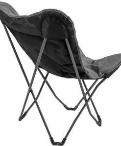 Begroting 🛒 Bo-Camp - Urban Outdoor - Vlinderstoel - Grainger - M - Nika - Grijs ⭐ -Kamperen-outdoor Verkoopwinkel 550x605 3