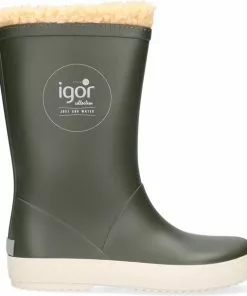 Flash-uitverkoop 😀 Igor - Regenlaarzen Voor Kinderen - Splash Nautico Borreguito - Kakigroen - Maat 33EU 😀 -Kamperen-outdoor Verkoopwinkel 550x609 4