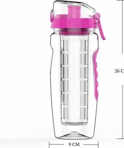 Hete verkoop ❤️ Afecto® | Fruit Fles| Sport Infuser | Water Flessen Met Fruit |1000ml | Drink Fles | Ook Te Gebruiken Als Water Fles | BPA Vrij| Kleur Magenta 🌟 7 Hete verkoop ❤️ Afecto® | Fruit Fles| Sport Infuser | Water Flessen Met Fruit |1000ml | Drink Fles | Ook Te Gebruiken Als Water Fles | BPA Vrij| Kleur Magenta 🌟 -Kamperen-outdoor Verkoopwinkel 550x609 5