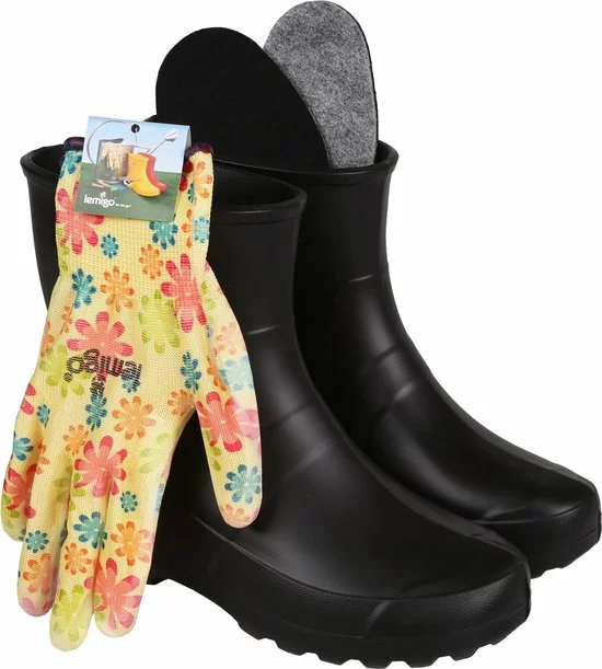 Groothandel π Sarcia Zwarte Rubberen Dameslaarzen Compleet Met Tuinhandschoenen Maat - 39 βοΈ 2 Groothandel π Sarcia Zwarte Rubberen Dameslaarzen Compleet Met Tuinhandschoenen Maat - 39 βοΈ - Afbeelding 2