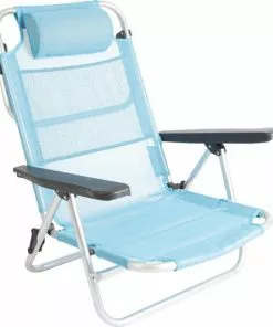 Groothandel π Bo-Camp Beach Chair - Monaco - Aluminium - Blauw β